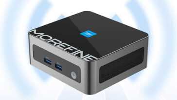 199 $ + Le mini PC Morefine M9 est alimenté par un processeur Intel Processor N100 Alder Lake-N