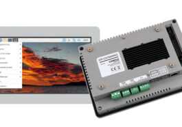 Le Panel PC industriel de 7 pouces basé sur Raspberry Pi CM4 prend une carte d'E/S avec des entrées et des sorties RS232, 12V-24V