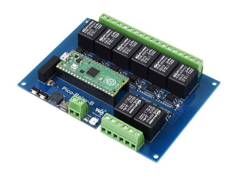 Contrôlez 8 relais avec le Raspberry Pi Pico en utilisant PicoRelay8 ou Pico-Relay-B 1 Contrôlez 8 relais avec le Raspberry Pi Pico en utilisant PicoRelay8 ou Pico-Relay-B