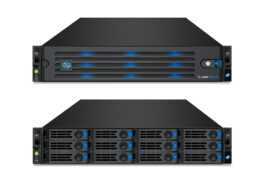 Le système montable en rack TrueNAS Mini R prend en charge TrueNAS CORE ou TrueNAS SCALE basé sur Debian