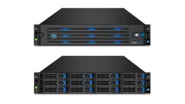 Le système montable en rack TrueNAS Mini R prend en charge TrueNAS CORE ou TrueNAS SCALE basé sur Debian