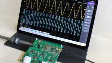 L'oscilloscope WiFi DSO-500K à 2 canaux est basé sur la carte Raspberry Pi Pico W