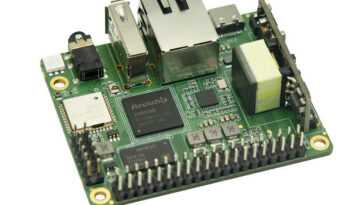 Le SBC sans tête Banana BPI-P2 Pro comprend un processeur RK3308, Ethernet PoE, WiFi 5, prise audio