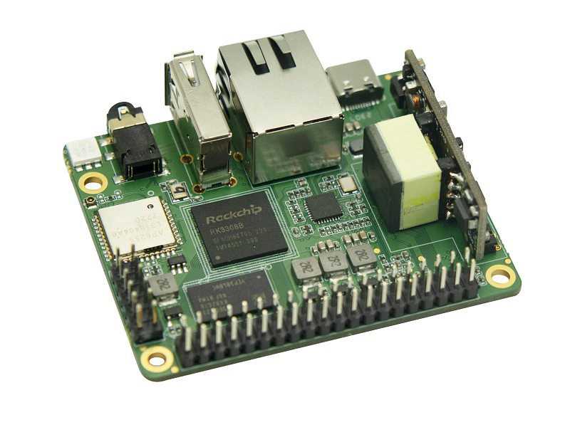 Le SBC sans tête Banana BPI-P2 Pro comprend un processeur RK3308, Ethernet PoE, WiFi 5, prise audio