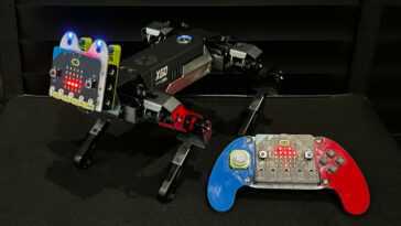 Examen du kit robot micro:bit XGO - Un chien robot éducatif avec un joystick Bluetooth