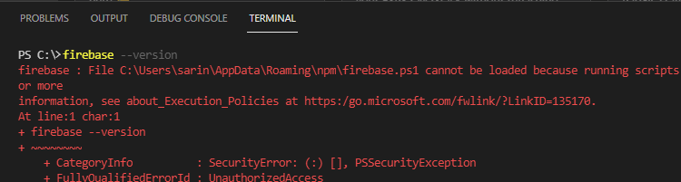 Installer la version 3 des outils Firebase
