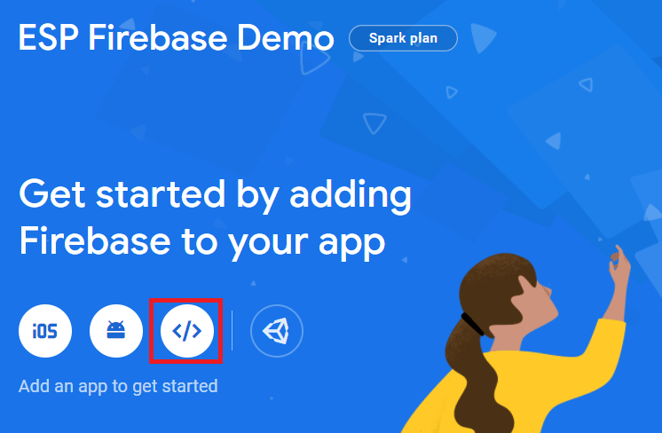 Ajouter une application au projet Firebase