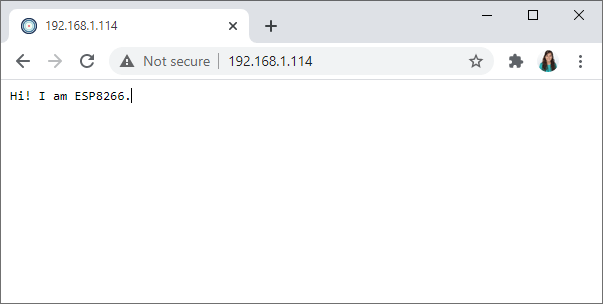 ESP8266 Async ElegantOTA Demo Exemple d'URL racine du serveur Web