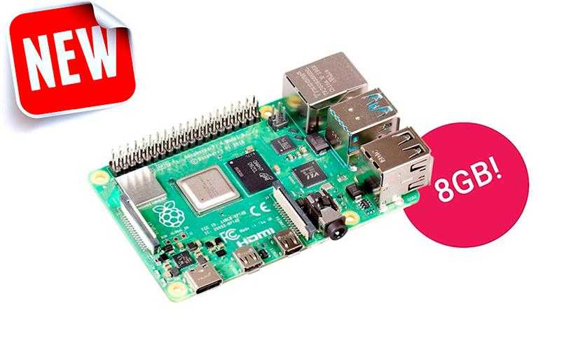 Le Raspberry Pi 4B avec 8 Go de RAM est déjà parmi nous » Raspberry pour débutants