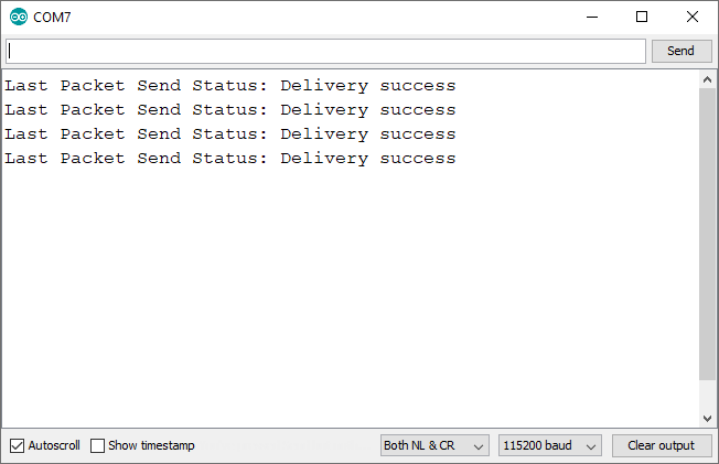 Test de la communication ESP-NOW ESP8266 avec l'expéditeur IDE Arduino
