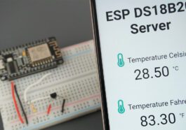 ESP8266 DS18B20 Sensor Web Server Arduino IDE (Simple, Multiple)