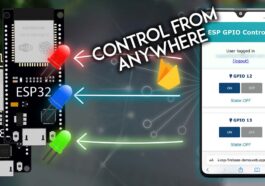Contrôlez les GPIO ESP32/ESP8266 depuis n'importe où (Firebase Web App)