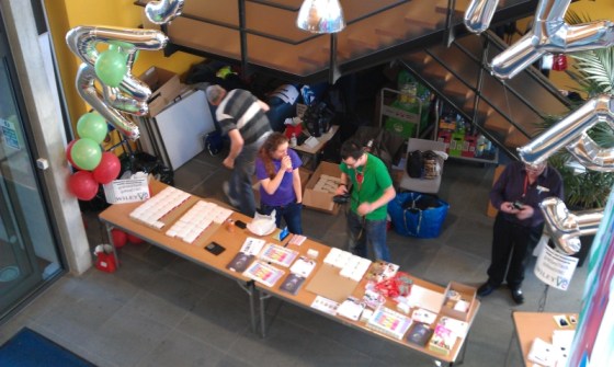 L'histoire du Raspberry Pi Big Birthday Weekend - Raspberry Pi Pod et base micro:bit 28 dimanche à la réception