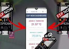 ESP8266 NodeMCU : Tableau de bord du capteur de serveur Web ESP-NOW