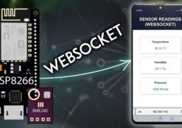 ESP8266 NodeMCU WebSocket Server : afficher les lectures des capteurs