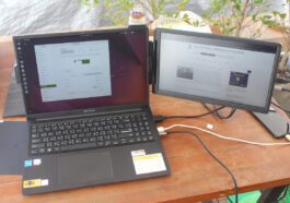 Examen du moniteur portable CrowView 14 pouces avec ordinateurs portables et mini PC