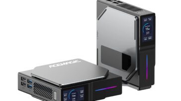 ACEMAGIC S1 - Un mini PC processeur N95 avec un écran d'information LCD intégré