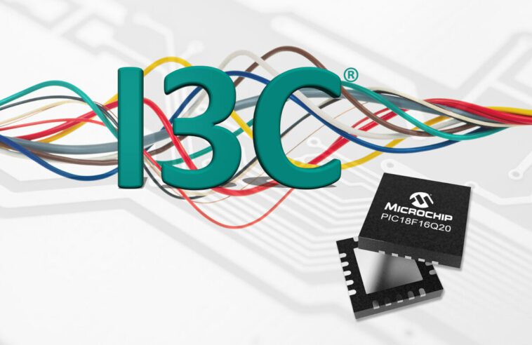 Le microcontrôleur à faible nombre de broches Microchip PIC18-Q20 est livré avec jusqu'à deux interfaces I3C 1 Microchip I3C MCU