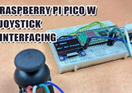 Raspberry Pi Pico W with Analog Joystick Module