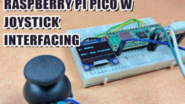 Raspberry Pi Pico W with Analog Joystick Module