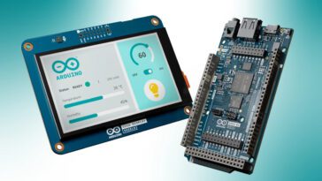 La carte WiFi Arduino GIGA R1 reçoit un écran tactile