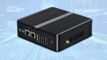 Le mini PC sans ventilateur Barebone M4 est doté du processeur Intel N100 pour 106 $ et plus