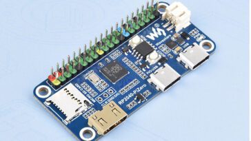 Waveshare RP2040-PiZero - Une carte Raspberry Pi RP2040 avec facteur de forme Raspberry Pi Zero