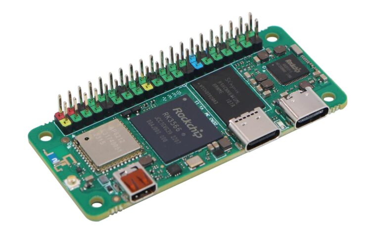 Radxa Zero 3W SBC est doté du SoC Rockchip RK3566, jusqu'à 8 Go de RAM dans le facteur de forme Raspberry Pi Zero 2 W 1 RADXA Zero 3W