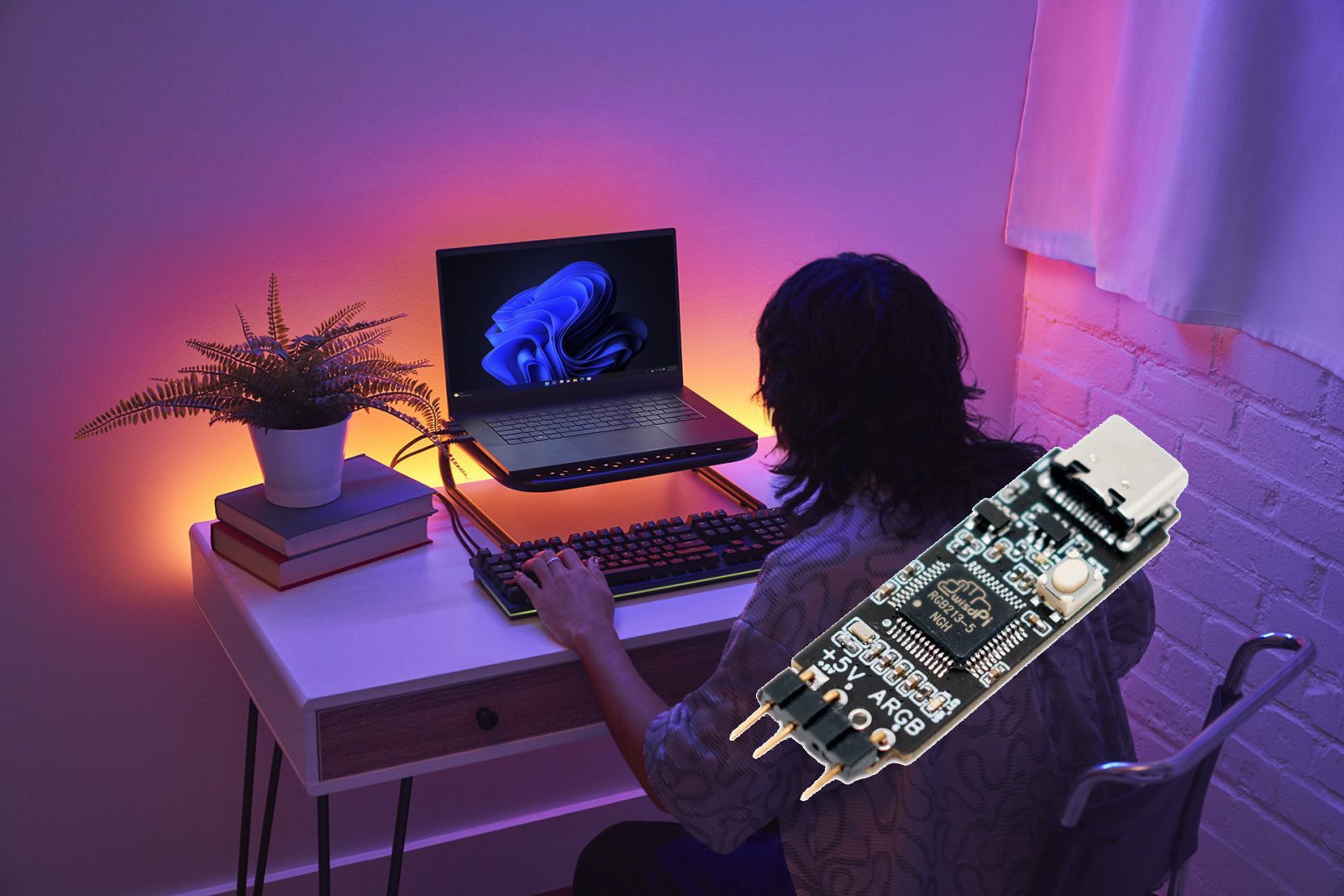 Le contrôleur LED RVB USB WP-DLC01 prend en charge l'éclairage dynamique (sous Windows 11 pour l'instant) 32 Le contrôleur LED RVB USB WP-DLC01 prend en charge l'éclairage dynamique (sous Windows 11 pour l'instant)