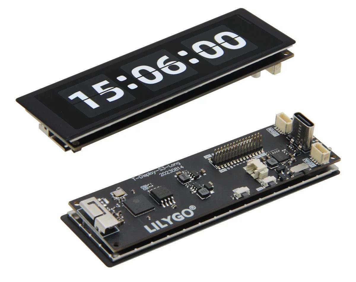 La carte T-Display-S3-Long est dotée du WiSoC ESP32-S3, un large écran tactile 20 La carte T-Display-S3-Long est dotée du WiSoC ESP32-S3, un large écran tactile
