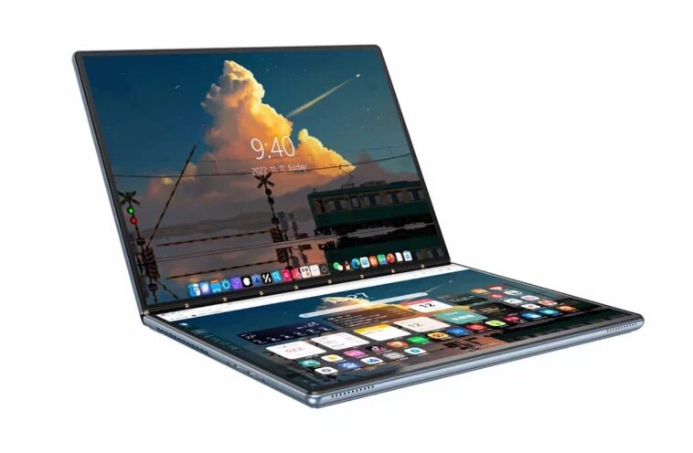 SZBOX DS135D - Un ordinateur portable à double écran avec un processeur Intel Processor N100 1 Dual-screen laptop Intel Processor N100