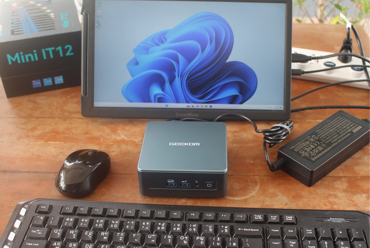 Test du mini PC GEEKOM Mini IT12 Core i7-12650H - Partie 1 : déballage, démontage et premier démarrage 36 Test du mini PC GEEKOM Mini IT12 Core i7-12650H - Partie 1 : déballage, démontage et premier démarrage