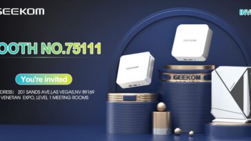 GEEKOM dévoile sa présence au CES 2024 (Sponsorisé)