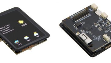 La carte LILYGO T4-S3 combine un écran tactile AMOLED de 2,41 pouces avec un microcontrôleur ESP32-S3R8