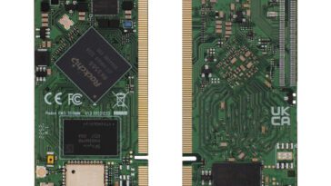 Le système sur module Radxa CM3S Rockchip RK3566 SODIMM prend en charge jusqu'à 8 Go de RAM, 128 Go de flash, module sans fil