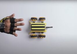 Hand Gesture Robot
