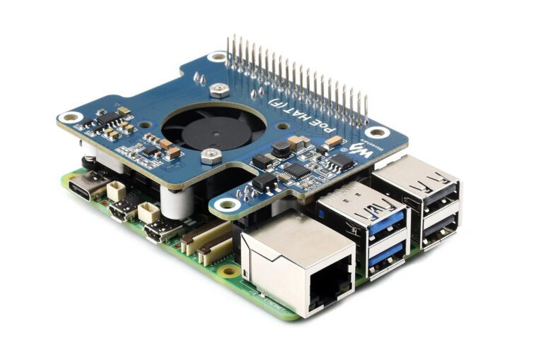 Raspberry Pi 5 reçoit un kit PoE HAT+ qui sert également de solution de refroidissement 1 Raspberry Pi 5 reçoit un kit PoE HAT+ qui sert également de solution de refroidissement