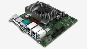 SAPPHIRE IPC-FP6 mini ITX motherboard 10GbE