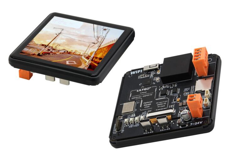 LILYGO T-Panel - Un écran HMI de 4 pouces et une passerelle WiFi, BLE et 802.15.4 basée sur ESP32-S3 et ESP32-H2 1 T-Panel 4-inch ESP32-S3 and ESP32-H2 gateway