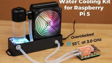 Water Cooling Kit Raspberry Pi 5