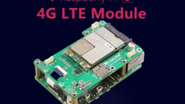 Pi5 PCIE 4G LTE Module with USB