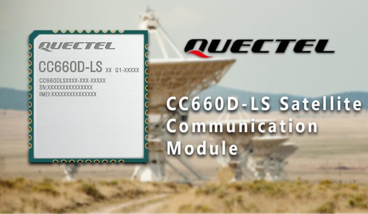 Le module Quectel CC660D-LS IoT-NTN est conçu pour le réseau satellite de Skylo 1 Quectel CC660D-LS IoT-NTN Module developed with Skylo, supports IoT applications via 3GPP Rel 17 NTN and operates on L-band and S-band frequencyes