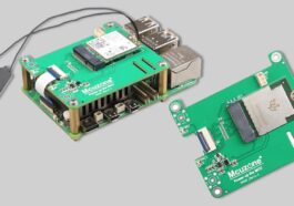 Mcuzone MPW7 M.2 E Key Wi Fi 7 HAT for RPi 5 with Google TPU Support