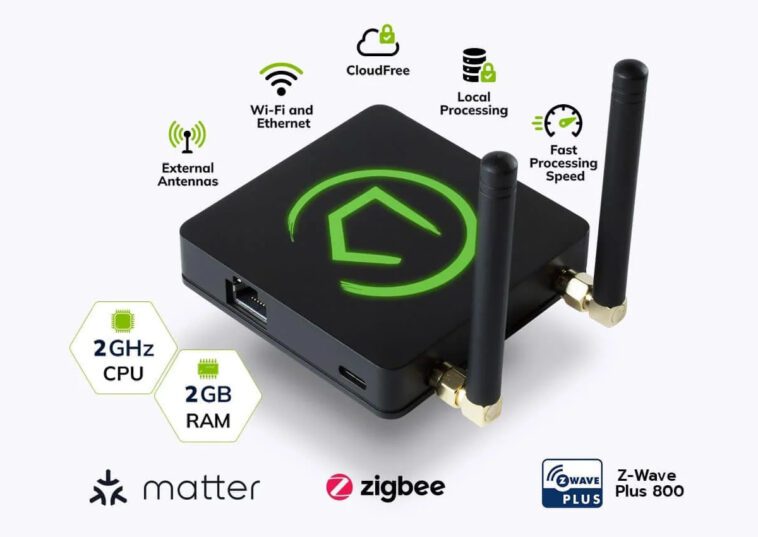 Le hub domotique Hubitat Elevation modèle C-8 Pro prend en charge les appareils Zigbee, Z-Wave et Matter 1 Le hub domotique Hubitat Elevation modèle C-8 Pro prend en charge les appareils Zigbee, Z-Wave et Matter