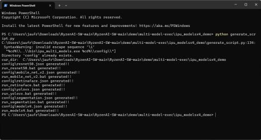 Exécuteur multimodèle AMD Ryzen generate_script.py Exécuteur multimodèle AMD Ryzen generate_script.py