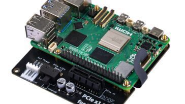 P02 PCIe Slot For Raspberry Pi 5