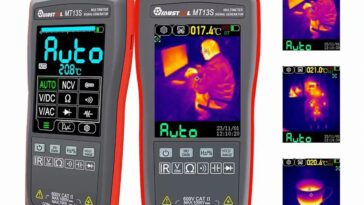 L'imageur thermique Mustool MT13S à 166 $ sert également de multimètre