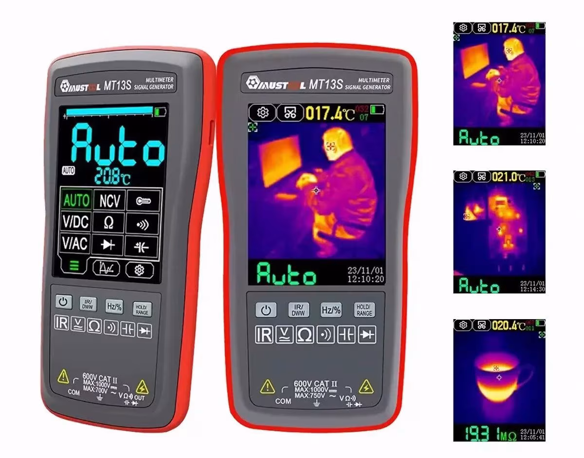 L'imageur thermique Mustool MT13S à 166 $ sert également de multimètre