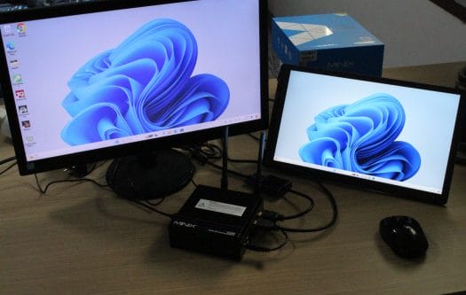 MINIX Z100 0dB deux écrans