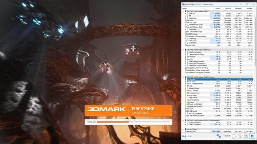 Température du processeur MINIX Z100-0dB 3Dmark